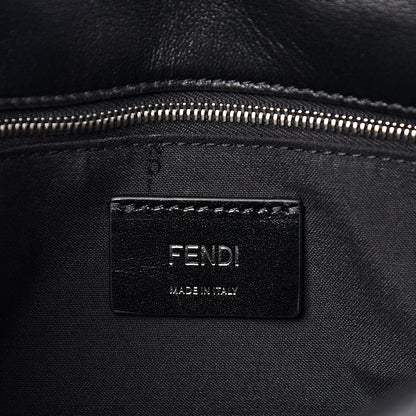 Fendi Nappa FF 1974 Embossed Mini Expandable Flap Bag Black 5 of 10