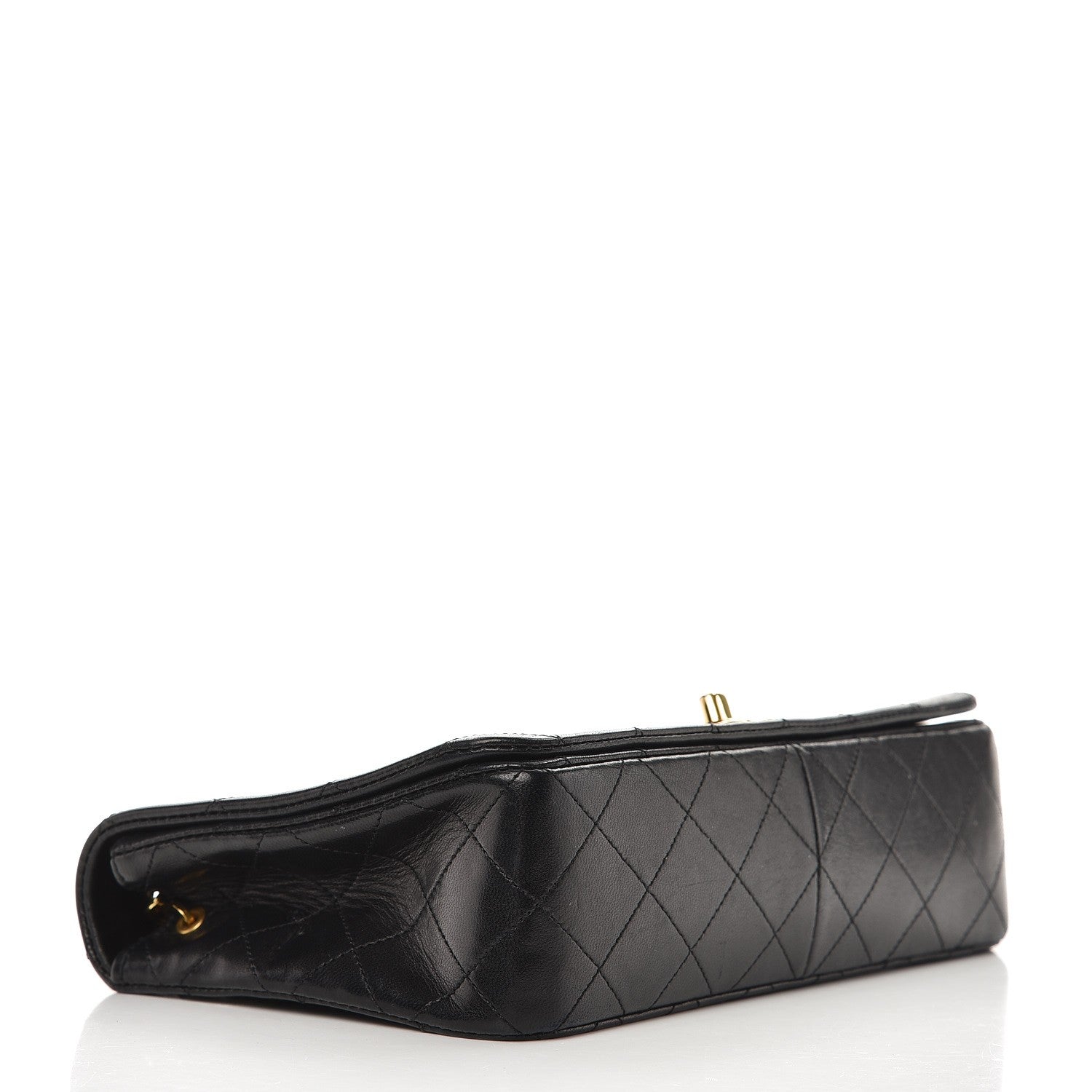Chanel Lambskin Quilted Small Single Flap Black 4 of 9