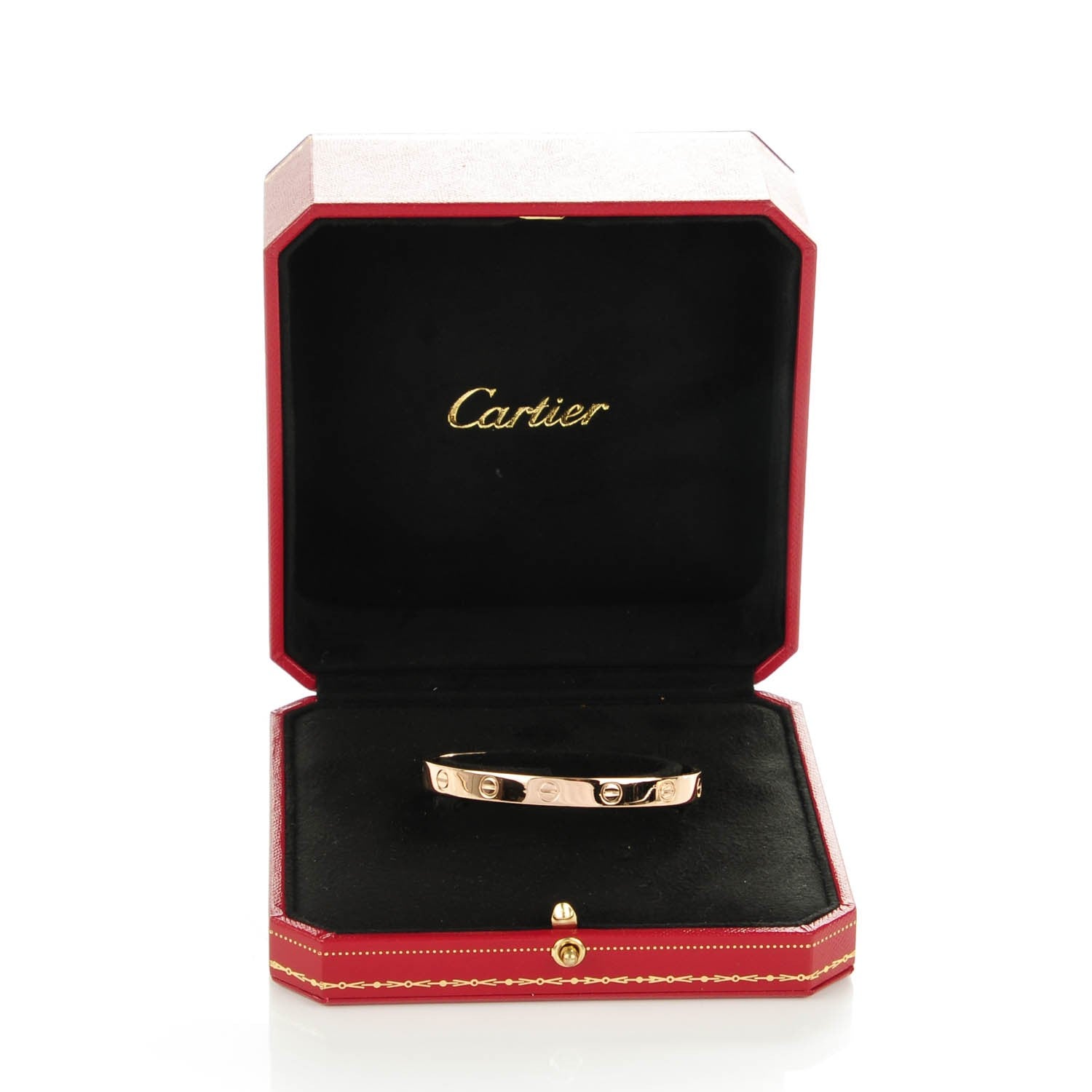 Cartier 18K Pink Gold LOVE Cuff Bracelet 16 5 of 5