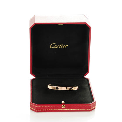 Cartier 18K Pink Gold LOVE Cuff Bracelet 16 5 of 5