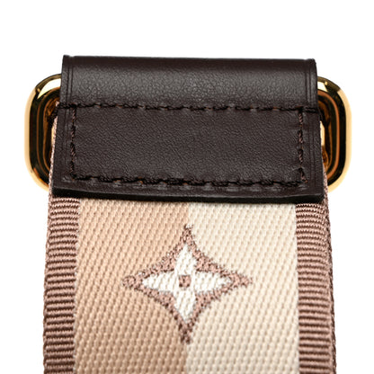 Louis Vuitton Jacquard Speedy Bandouliere 20 Shoulder Strap Beige Brown 4 of 7