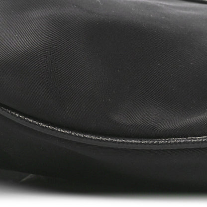 Prada Tessuto Re-Nylon Saffiano Belt Bag Black 8 of 9