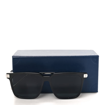 Louis Vuitton Monogram Acetate Sunglasses Z1667W Black 7 of 7