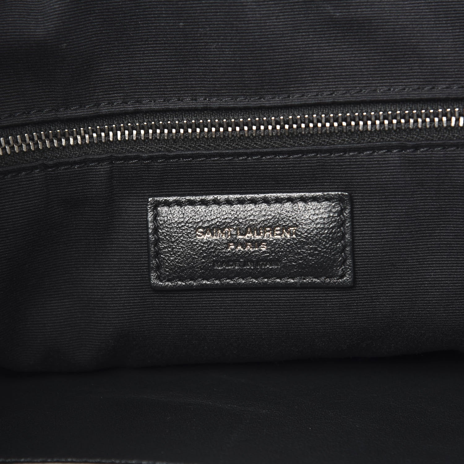Saint Laurent Crinkled Calfskin Matelasse Monogram Niki Shoulder Bag Black 7 of 12