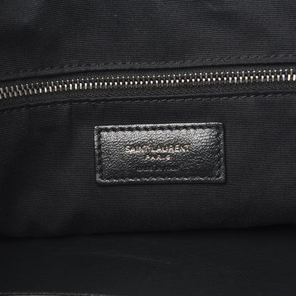 Saint Laurent Crinkled Calfskin Matelasse Monogram Niki Shoulder Bag Black 7 of 12