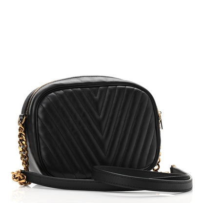 Louis Vuitton Calfskin New Wave Camera Bag NV Black 3 of 10