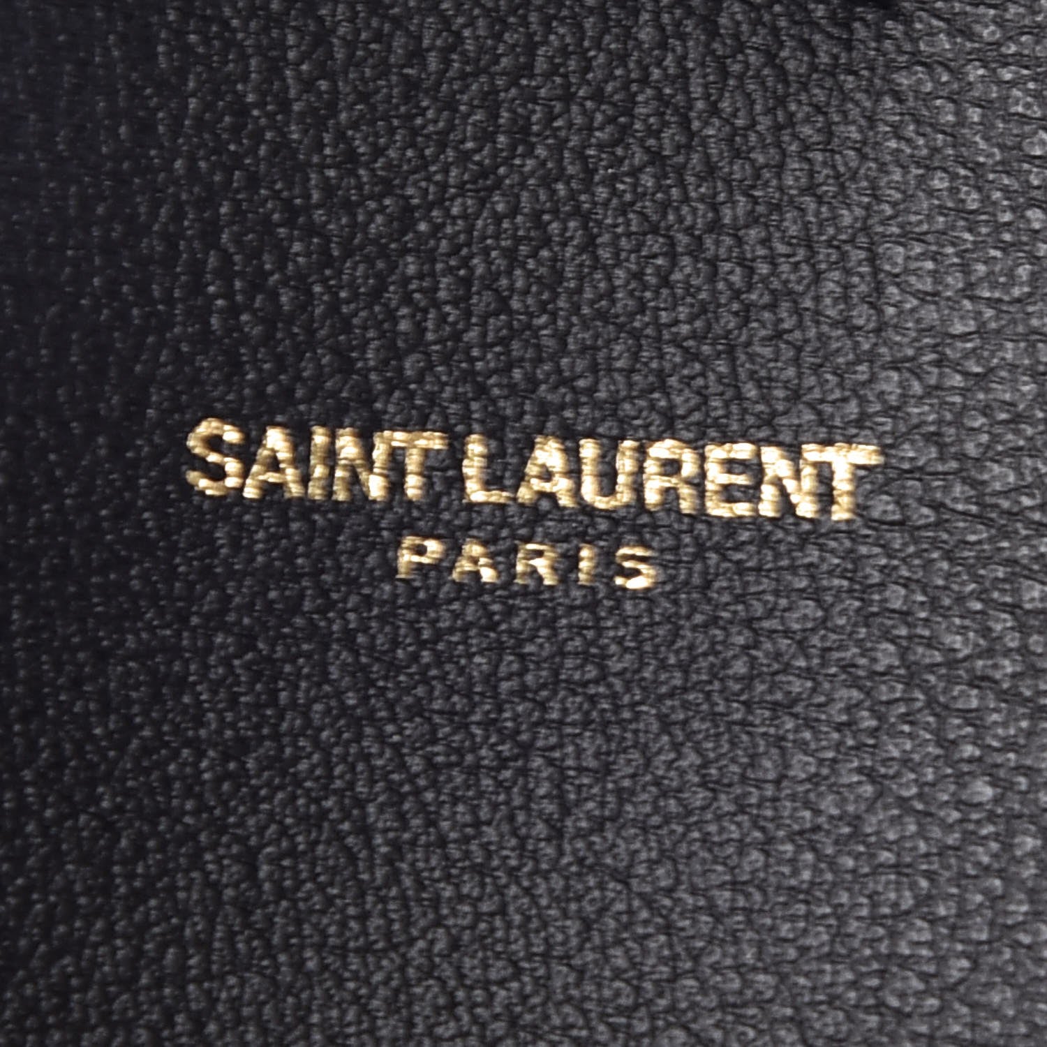 Saint Laurent Calfskin Large Shopping Tote Black 7 of 10