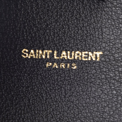 Saint Laurent Calfskin Large Shopping Tote Black 7 of 10