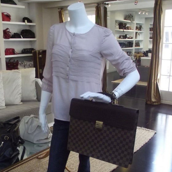 Damier Ebene Altona Briefcase