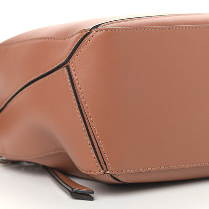 Loewe Calfskin Small Puzzle Bag Tan 7 of 8