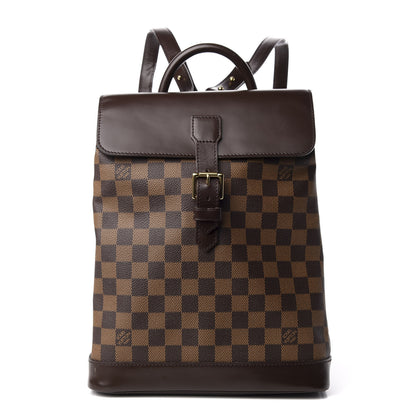 Louis Vuitton Damier Ebene Soho Backpack 1 of 7