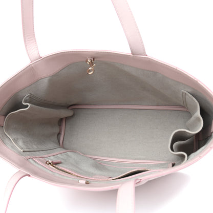 MCM Visetos Medium Delmy Shopper Tote Powder Pink 5 of 11