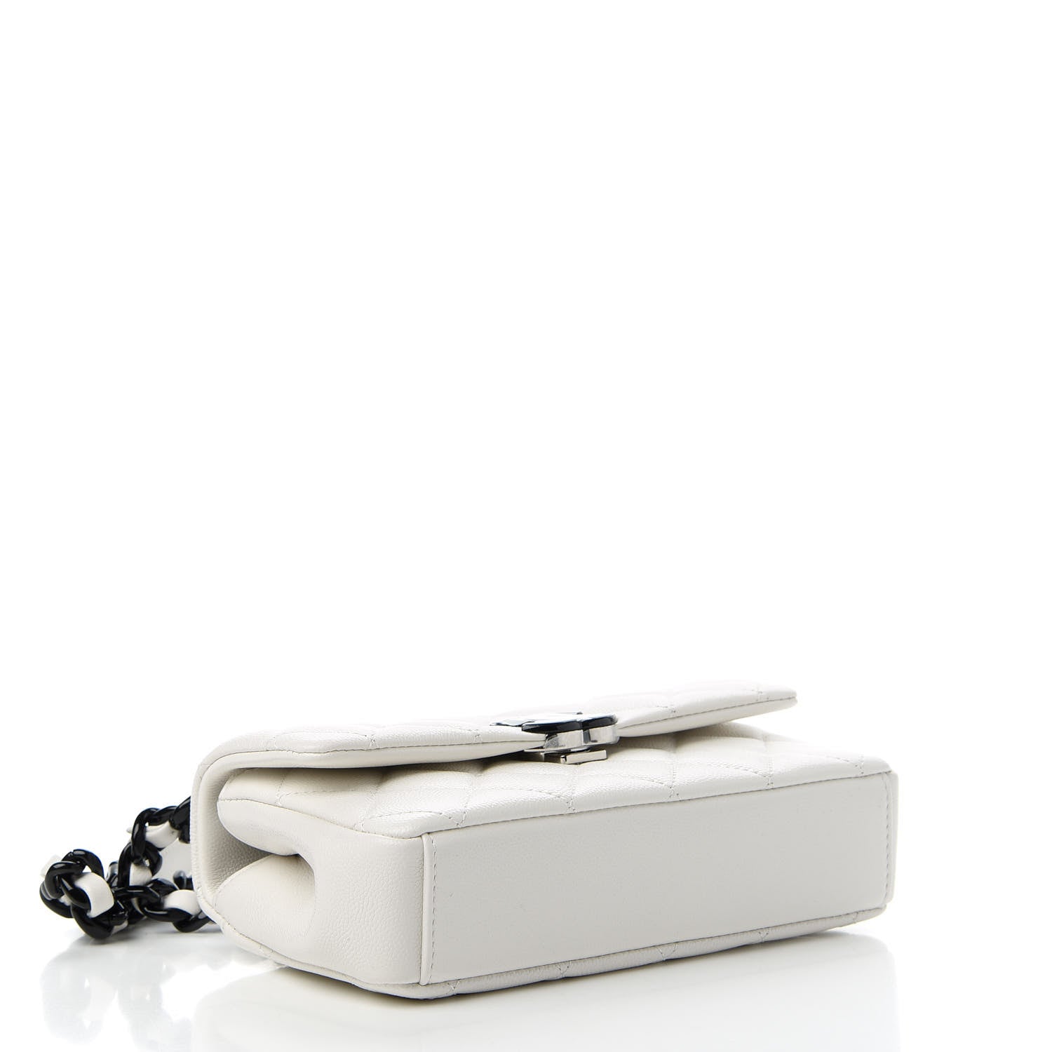 Chanel Caviar Quilted My Everything Small Flap White Black 4 of 11