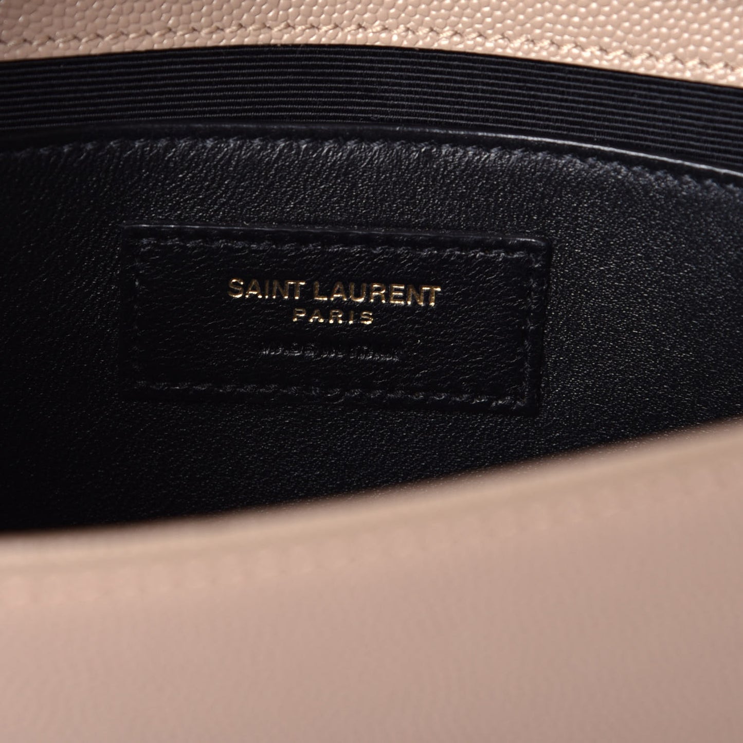Grain De Poudre Small Monogram Kate Satchel Dark Beige