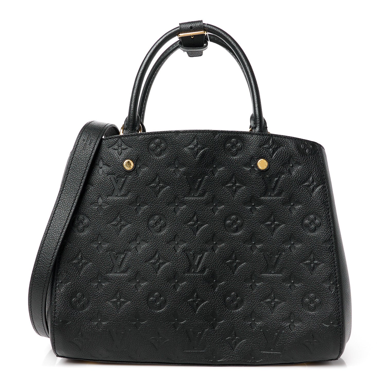 Louis Vuitton Empreinte Montaigne MM Black 1 of 10