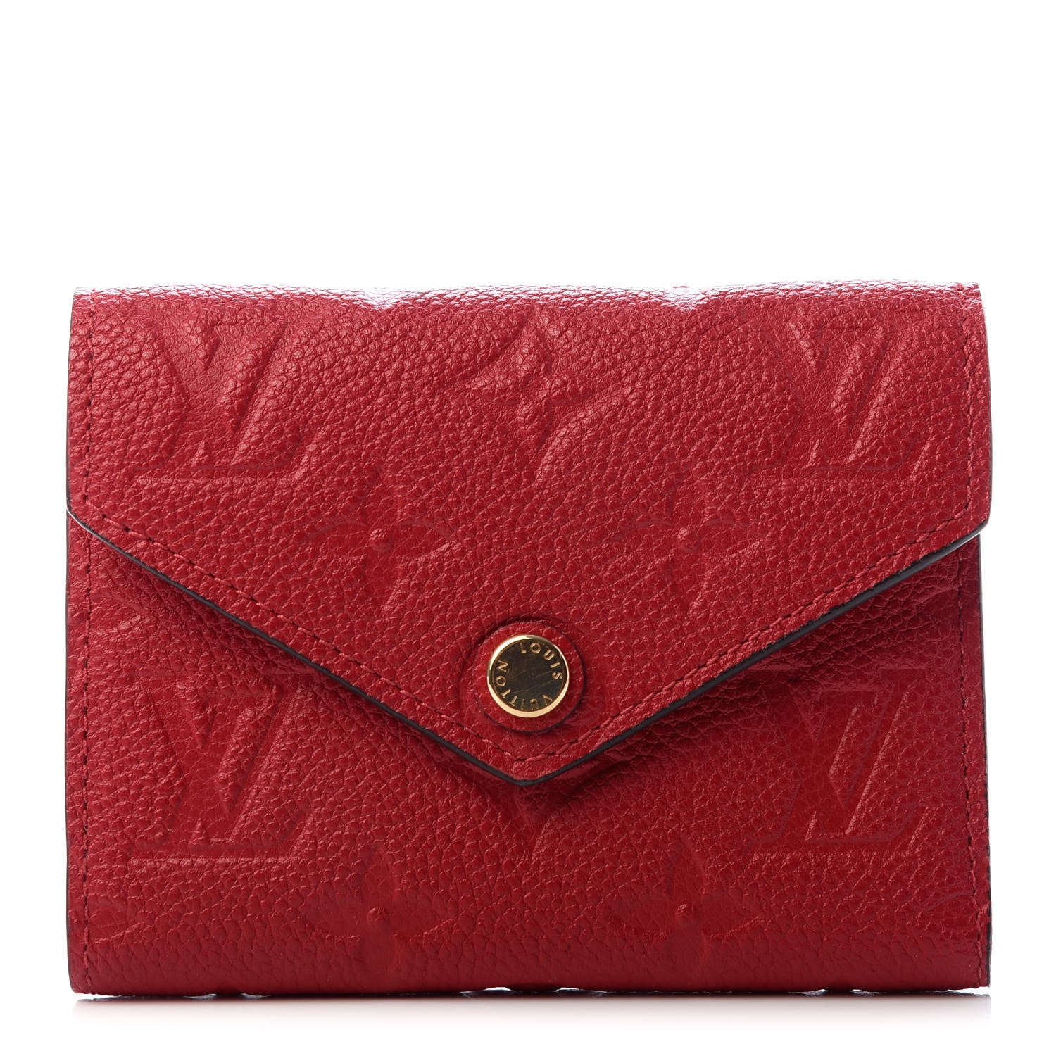 Louis Vuitton Empreinte Victorine Wallet Scarlet 1 of 6