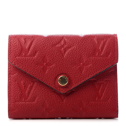 Louis Vuitton Empreinte Victorine Wallet Scarlet 1 of 6
