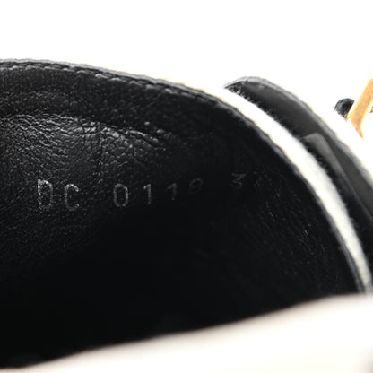 Christian Dior Canvas Walk'N'Dior Low Top Sneakers 37 Black 8 of 8