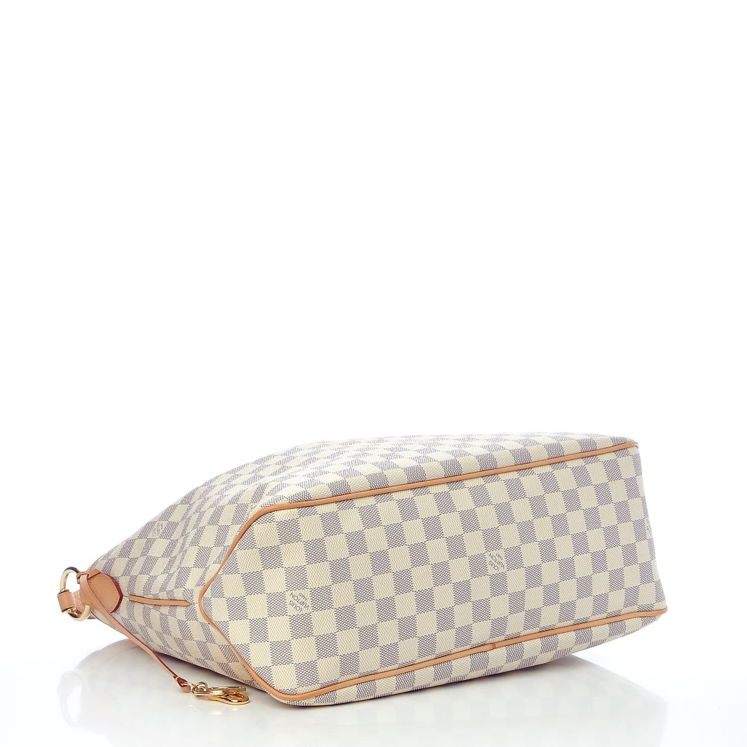 Louis Vuitton Damier Azur Delightful MM Rose Ballerine 4 of 7