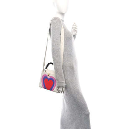 Louis Vuitton Taurillon Game On Capucines BB White 2 of 15