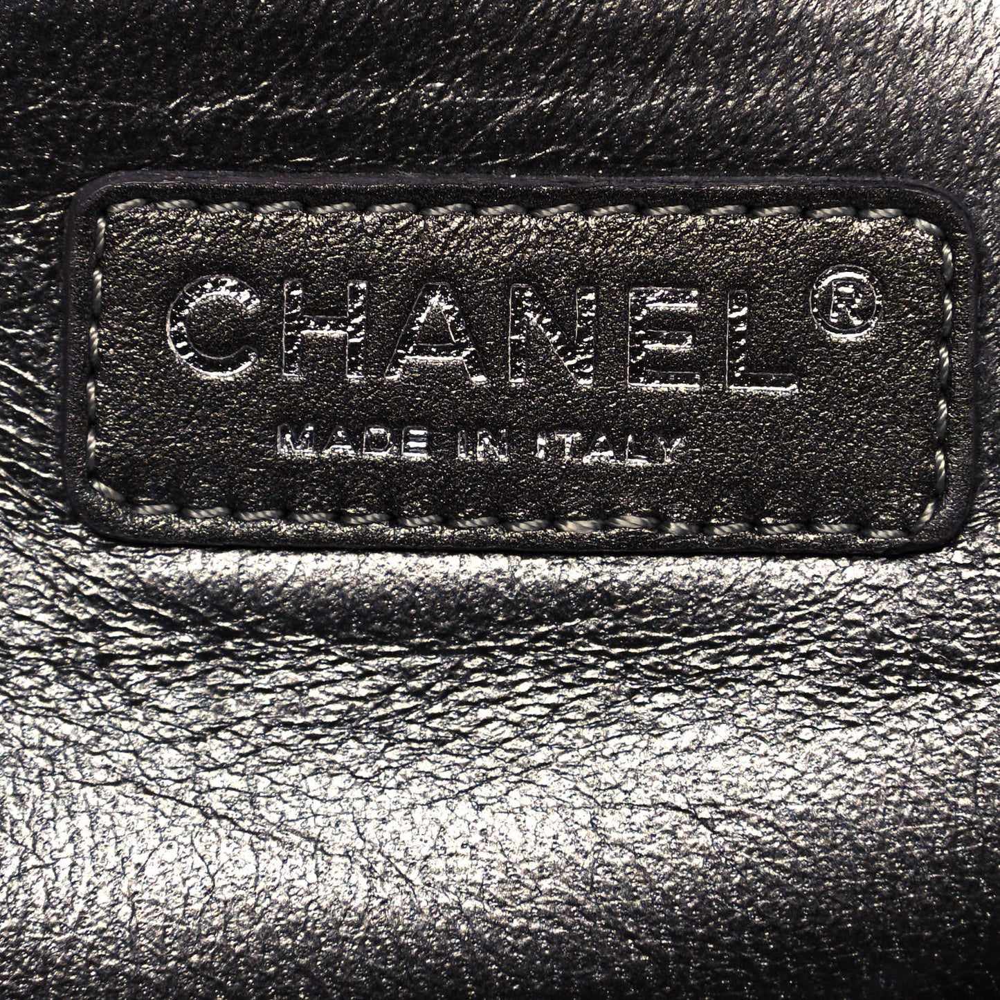 Distressed Lambskin Lady Braid Flap Burgundy