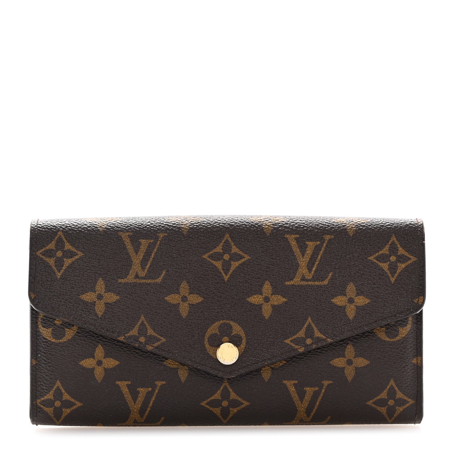 Louis Vuitton Monogram Sarah Wallet NM 1 of 12
