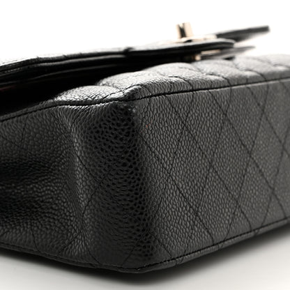 Chanel Caviar Quilted Small Double Flap Black 9 of 10