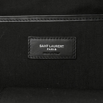 Saint Laurent Suede City Backpack Black 6 of 11