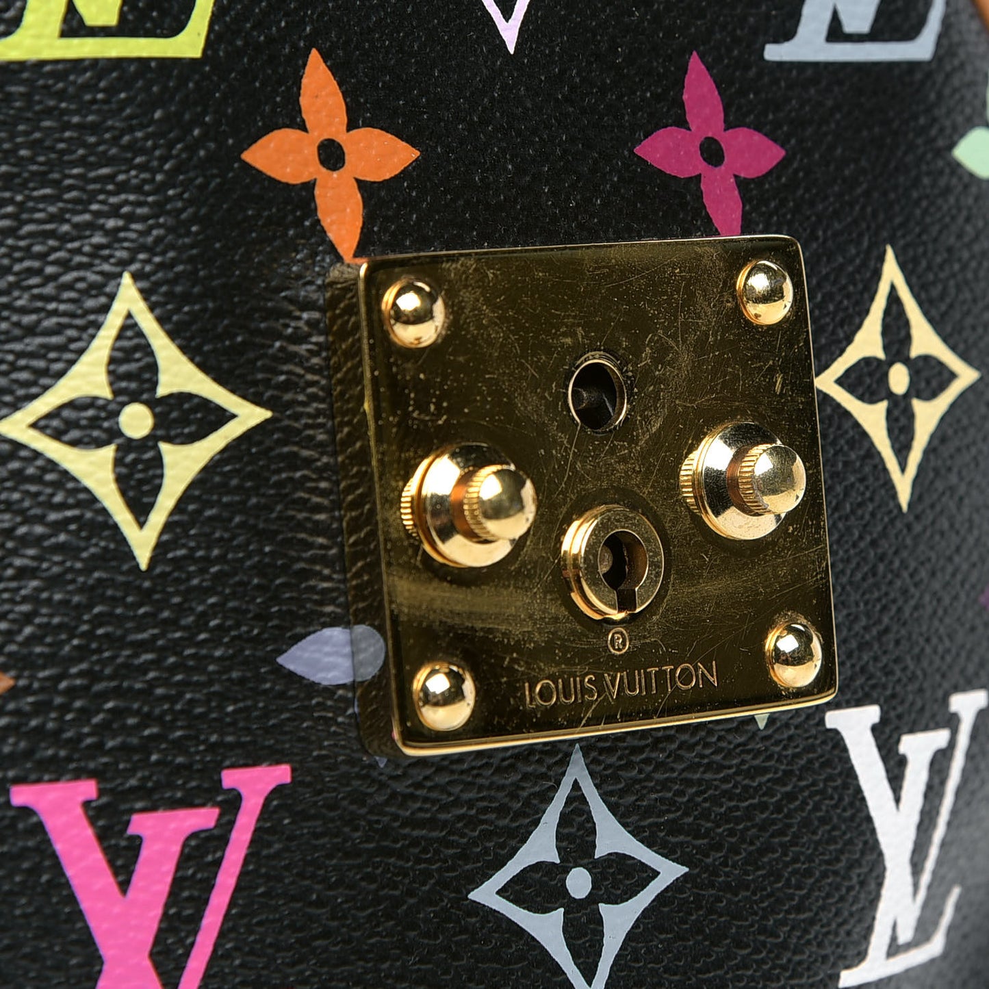 Monogram Multicolor Speedy 30 Black