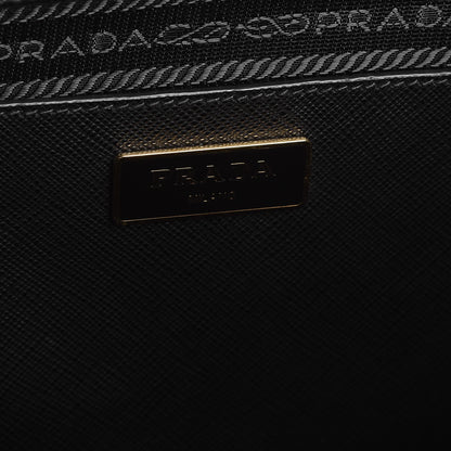 Prada Saffiano Large Galleria Double Zip Tote Black 7 of 9