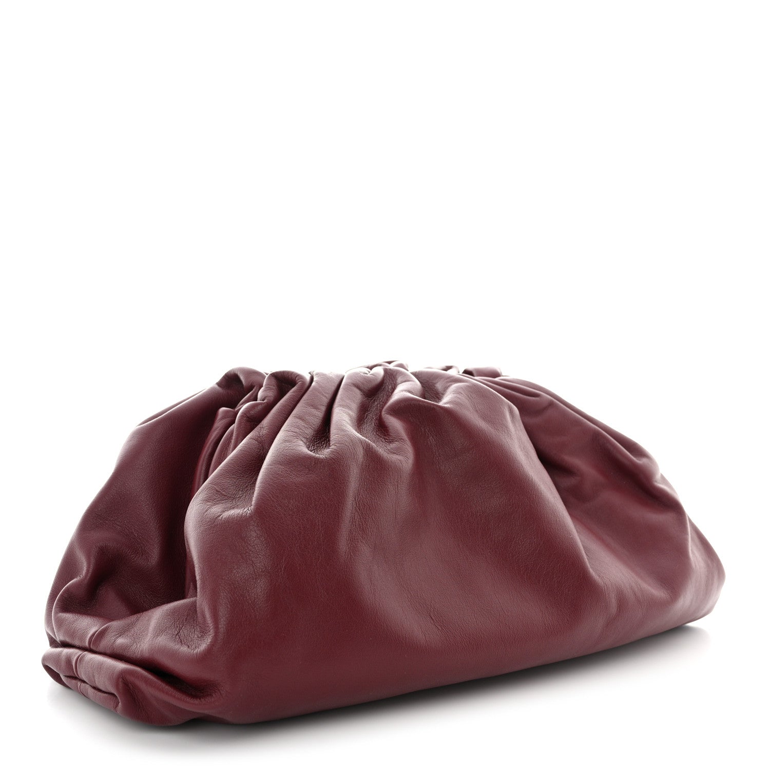 Bottega Veneta Smooth Butter Calf The Pouch Oversized Clutch Clutch Bordeaux 3 of 7