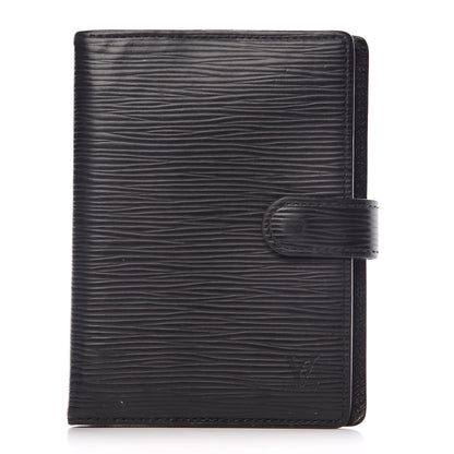 Louis Vuitton Epi Small Ring Agenda Black 1 of 13