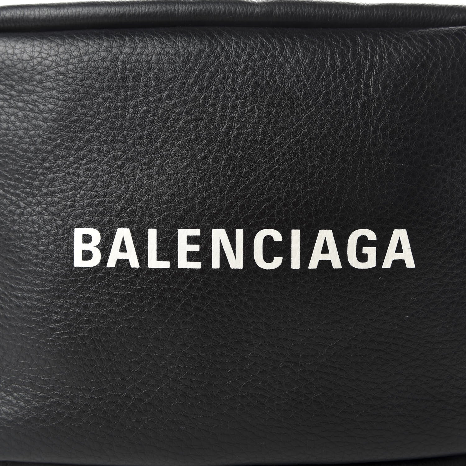 Balenciaga Calfskin Everyday Logo S Camera Bag Black 9 of 9
