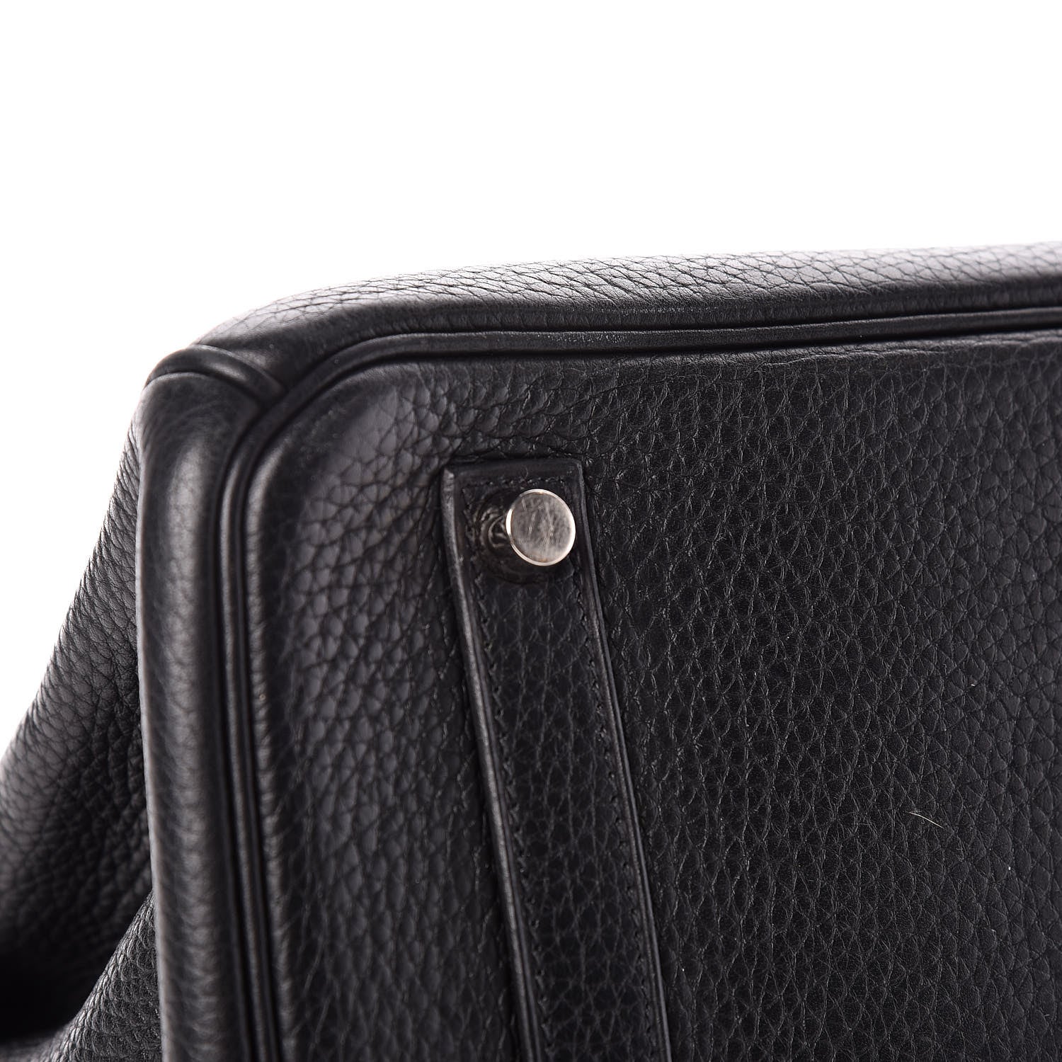 Hermes Taurillon Clemence Birkin 35 Black 7 of 32