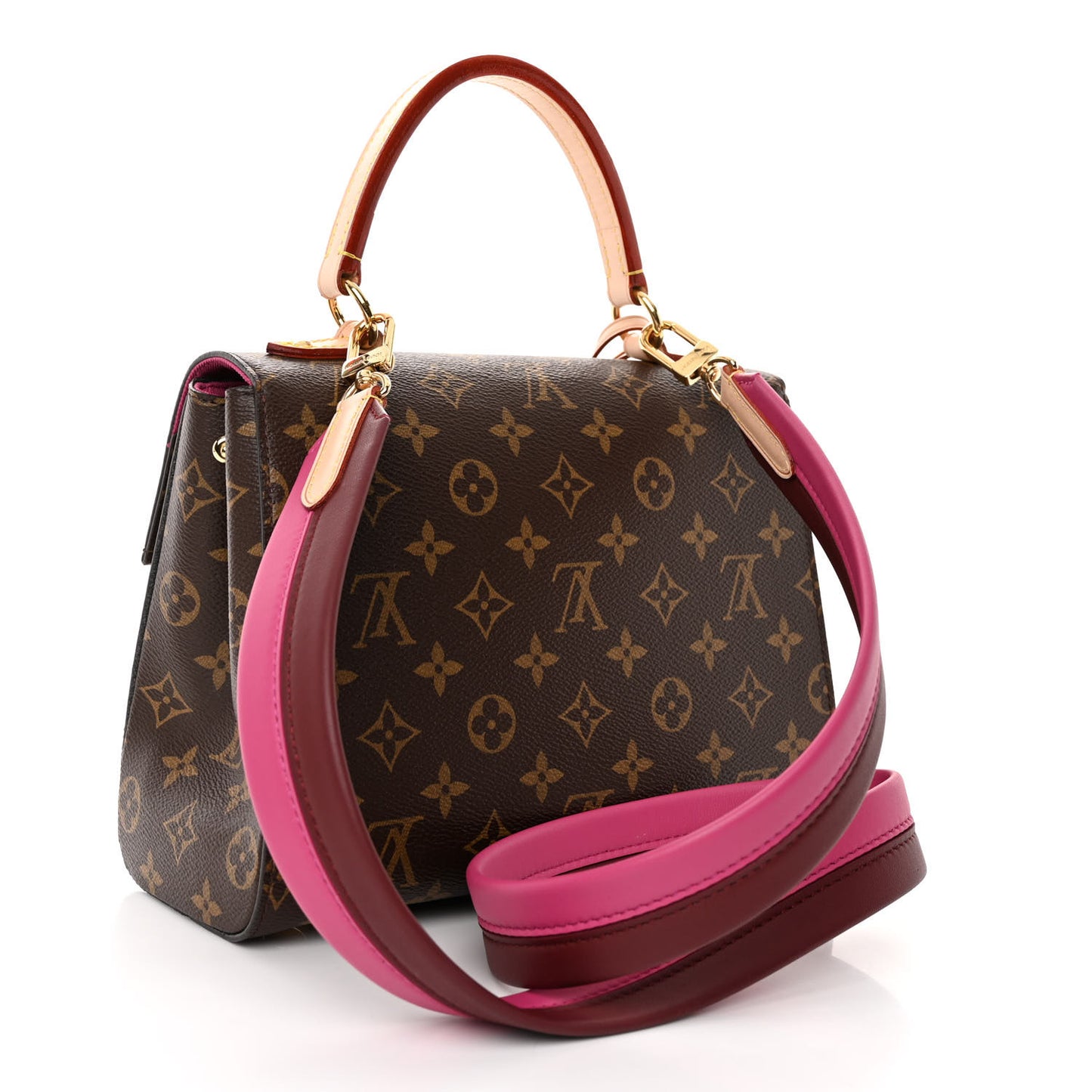 Monogram Cluny BB Bordeaux Fuchsia