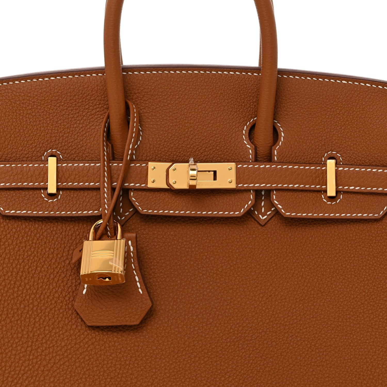 Hermes Togo Birkin 25 Gold 8 of 11