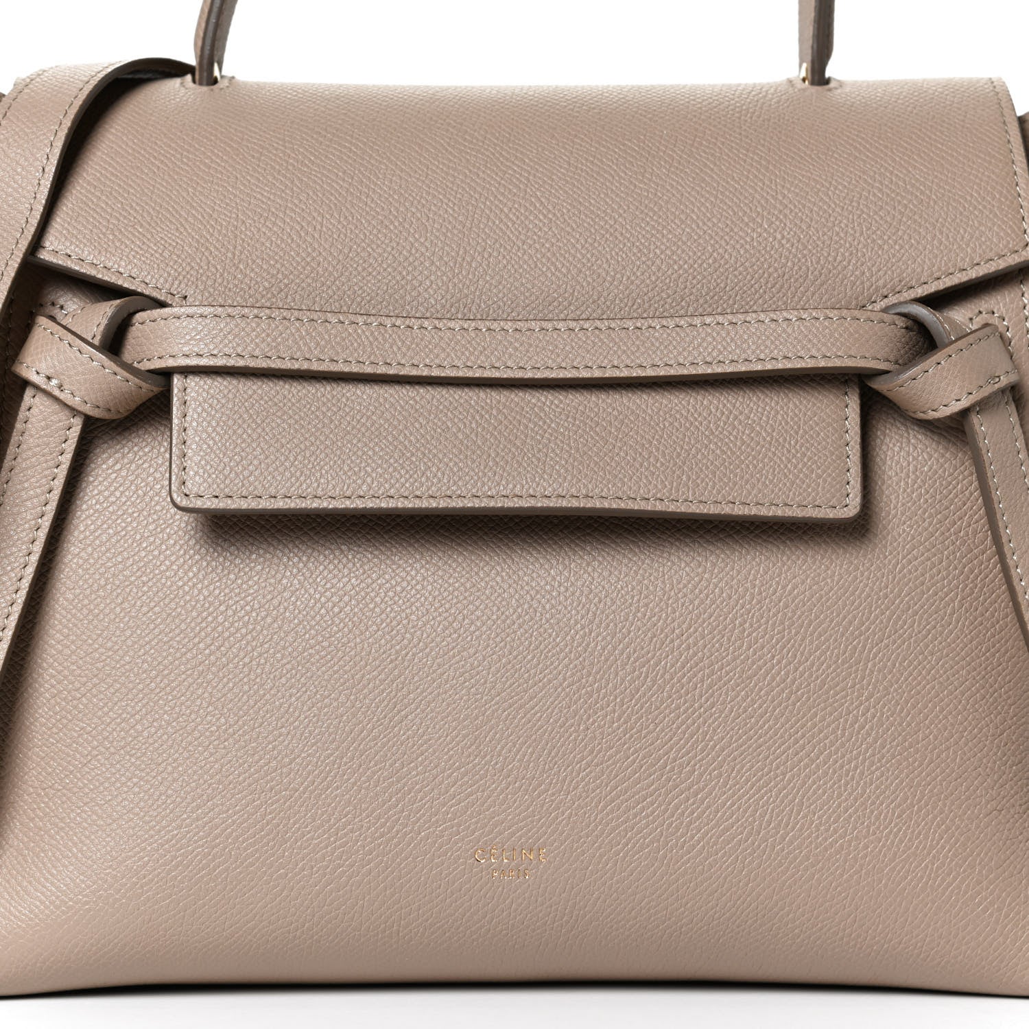 Celine Grained Calfskin Micro Belt Bag Light Taupe 8 of 12