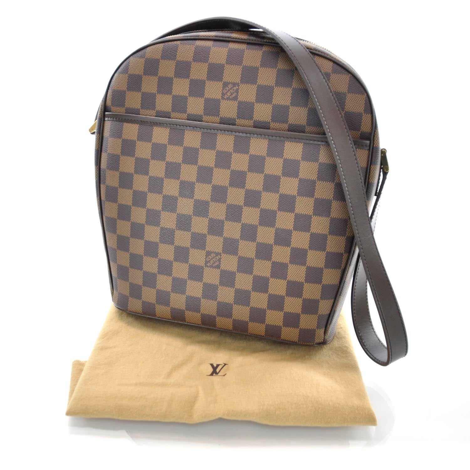 Louis Vuitton Damier Ebene Ipanema GM 3 of 9