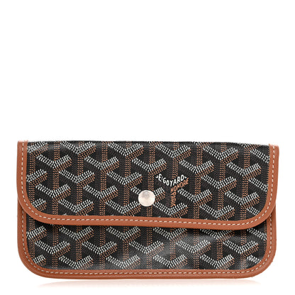 Goyard Goyardine Pouch Black Gold 1 of 9