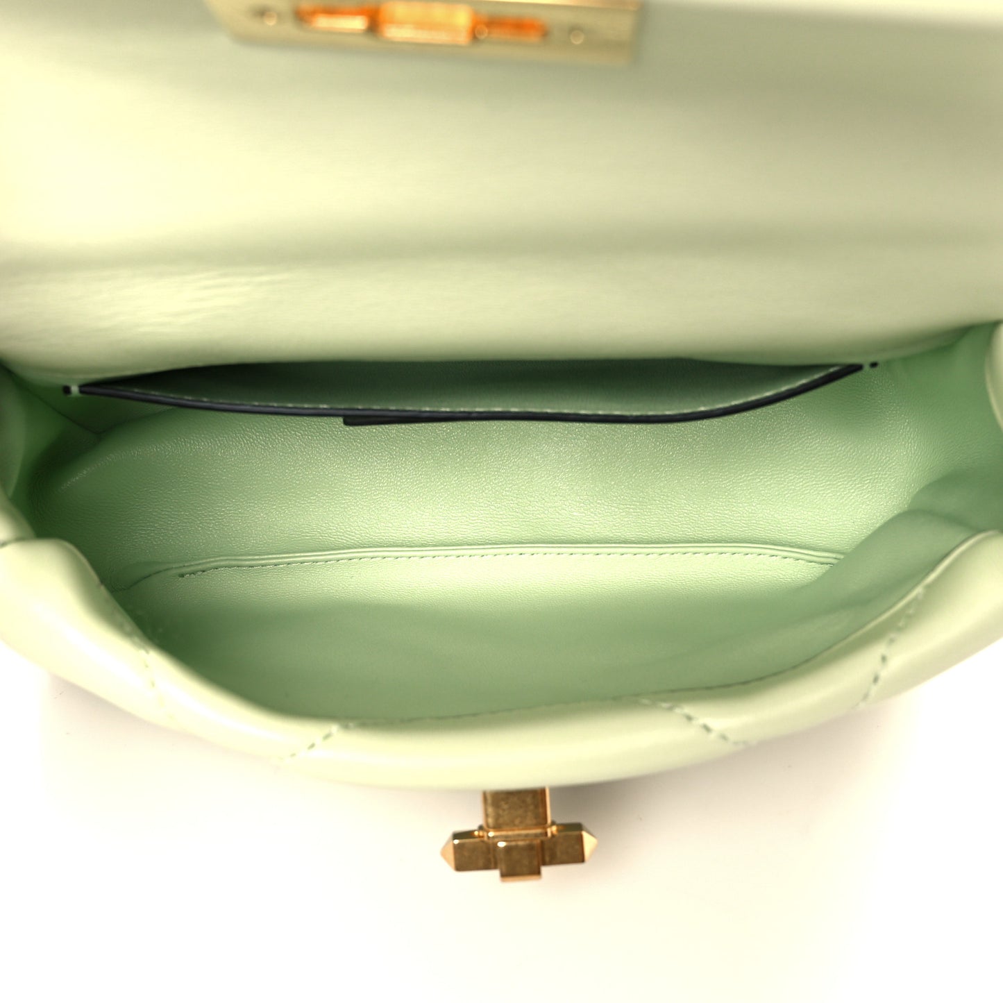 Nappa Small Roman Stud Shoulder Bag Ambrosia