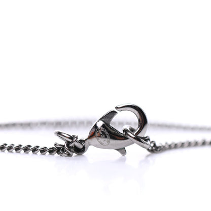 Chanel Ruthenium Crystal Star CC Necklace Iridescent Pink 5 of 6
