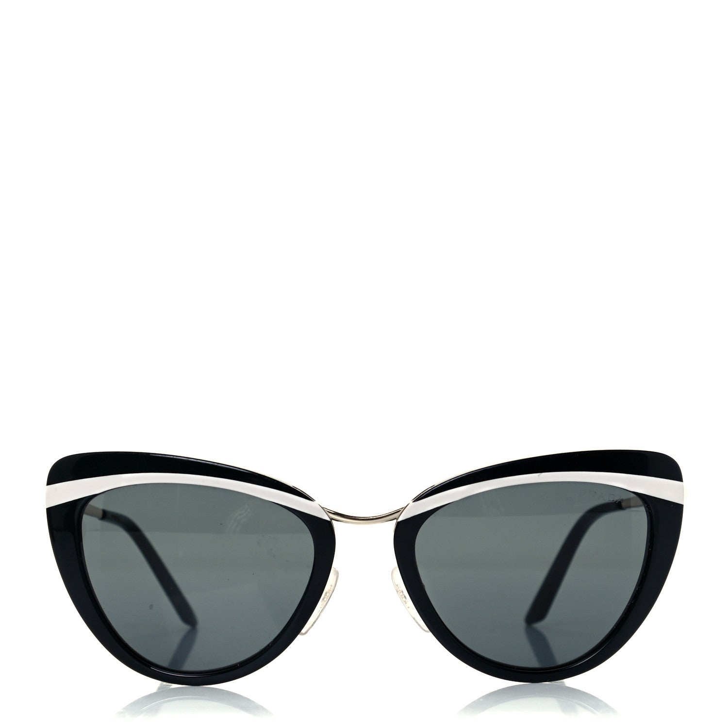 Prada Sunglasses SPR 25X Black 2 of 7