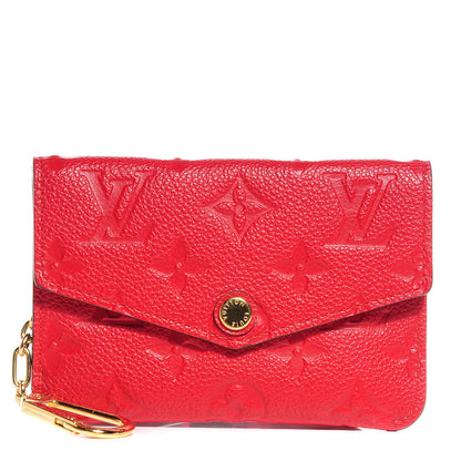 Louis Vuitton Empreinte Key Pouch Cherry 1 of 6