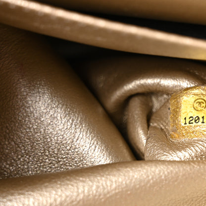 Chanel Metallic Aged Calfskin Quilted 2.55 Reissue 227 Flap Gold 7 of 10