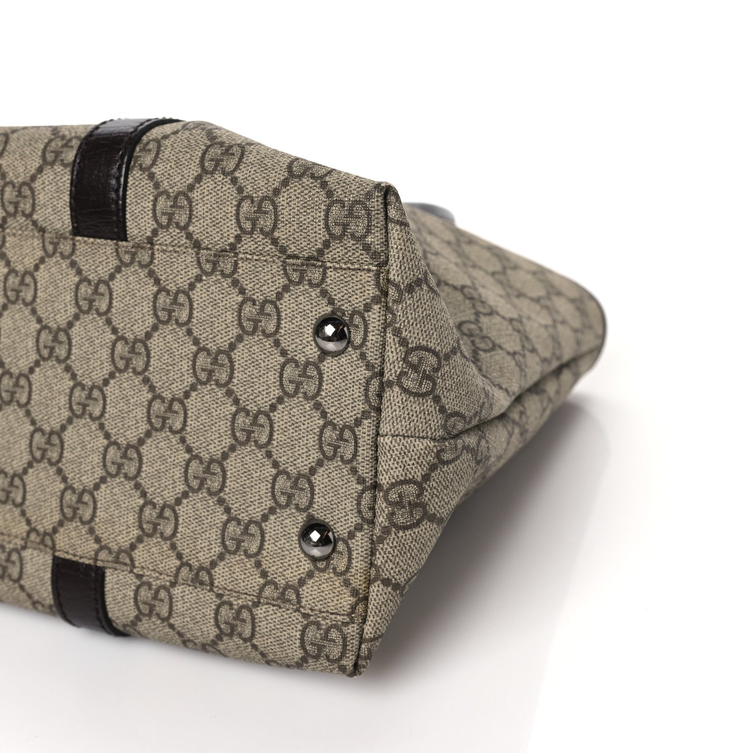Gucci GG Plus Monogram Medium Joy Tote Dark Brown 9 of 9