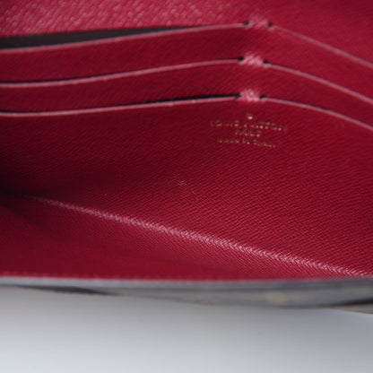 Louis Vuitton Monogram Jeanne Wallet Fuchsia 13 of 15