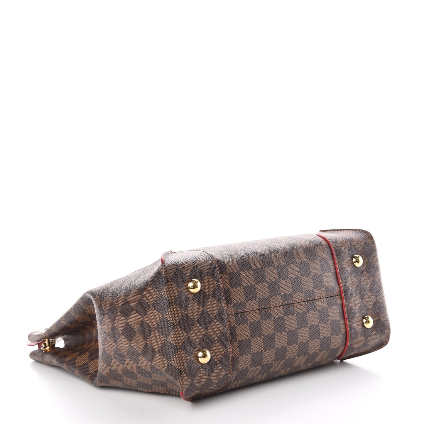 Damier Ebene Caissa Hobo Cherry