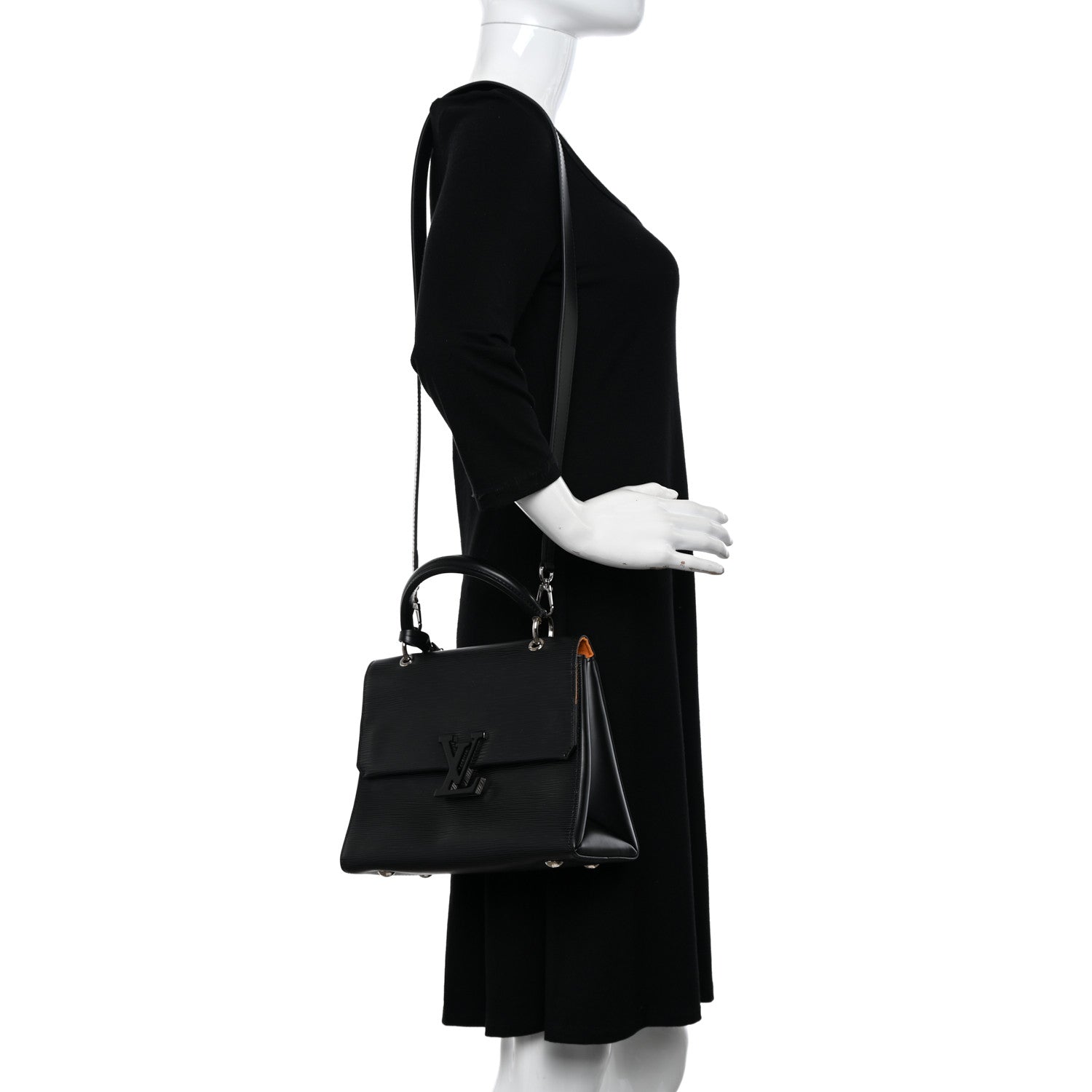 Louis Vuitton Epi Grenelle PM Black 2 of 10