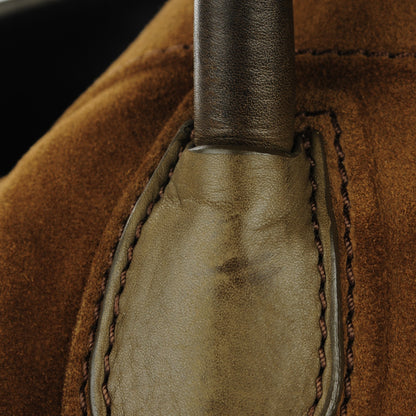 Celine Suede Large Phantom Luggage Olive 10 of 10