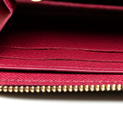 Louis Vuitton Monogram Clemence Wallet Fuchsia 7 of 8